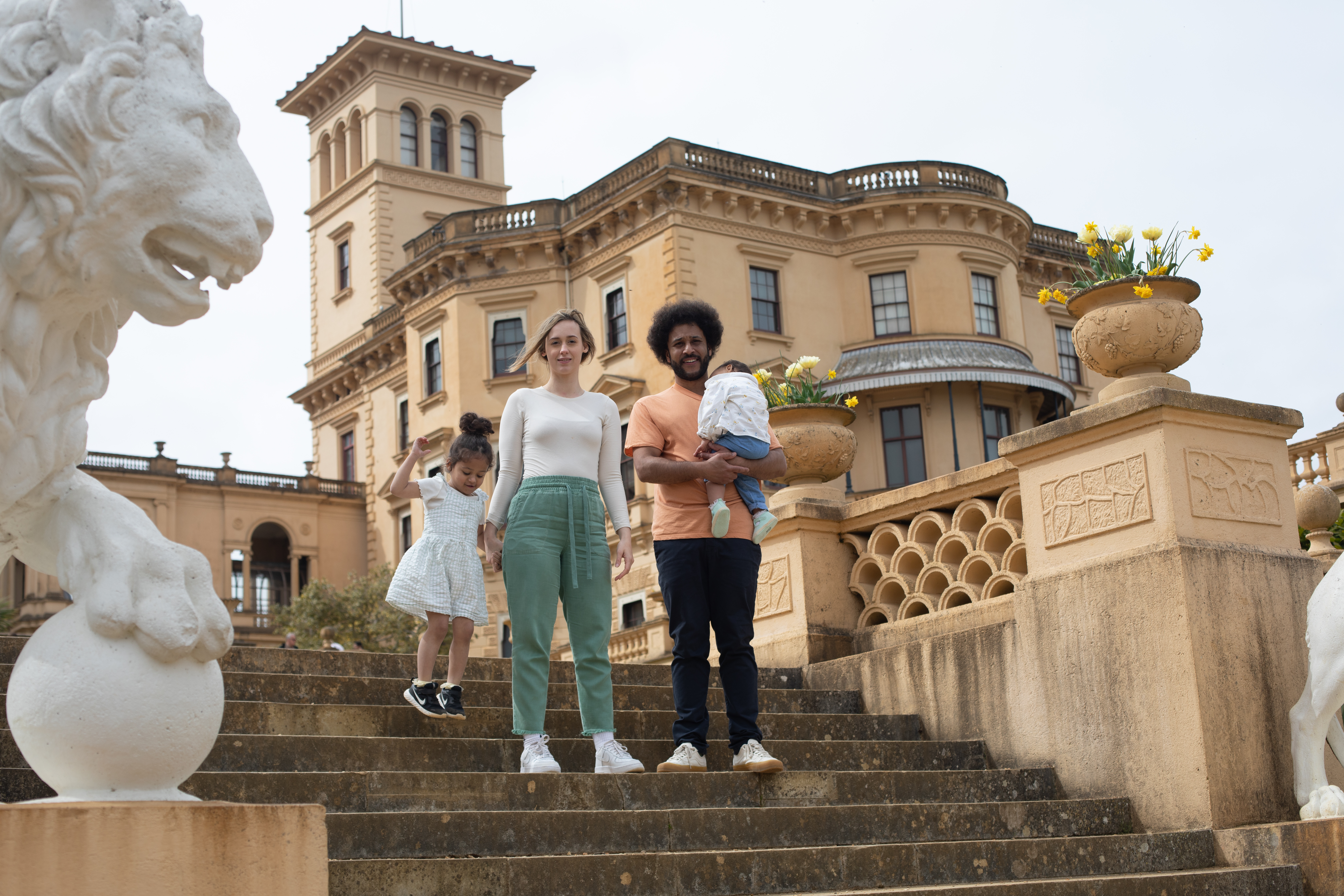 Visitors at Osborne House